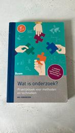 Nel Verhoeven - Wat is onderzoek?, Ophalen of Verzenden, Zo goed als nieuw, Nel Verhoeven