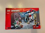 Lego junior Police Helicopter Chase 10720, Ophalen of Verzenden, Gebruikt, Complete set, Lego