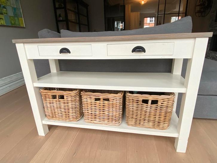 Sidetable / Haltafel - 120x40x80 cm, Huis en Inrichting, Tafels | Sidetables, Gebruikt, 25 tot 50 cm, 100 tot 150 cm, Rechthoekig