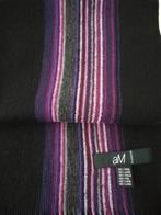 Mooie gestreepte sjaal van aM. Unisex, AM, Overige maten, Ophalen of Verzenden, Zo goed als nieuw