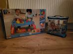 Mega Bloks Bouwtafel + Extra Blokken, Kinderen en Baby's, Speelgoed | Bouwstenen, Ophalen of Verzenden, Zo goed als nieuw, Megabloks