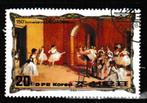 Nrd Korea 1984. 150e jrdg Geboorte Edgar Degas, Ophalen of Verzenden, Gestempeld, Oost-Azië