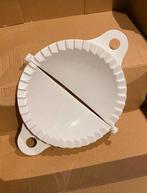 Grote plastic knoedel-/gebakpers – witte raviolimaker, Ophalen of Verzenden, Nieuw