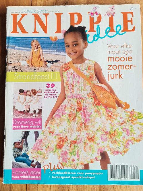 Knippie zomer 2006  maten 86 t/m 176 met 39 patronen, Hobby en Vrije tijd, Kledingpatronen, Zo goed als nieuw, Overige typen, Kind