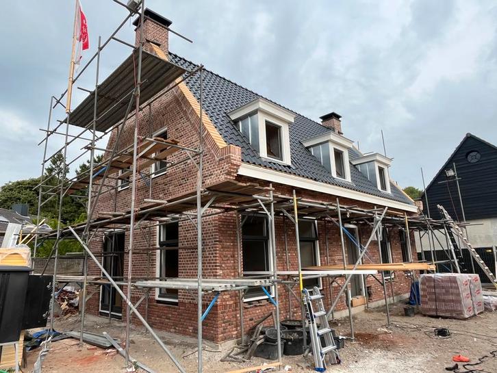 Stalen steiger te koop!, Doe-het-zelf en Verbouw, Steigers, Nieuw, Gevelsteiger, 5 meter of hoger, Ophalen of Verzenden