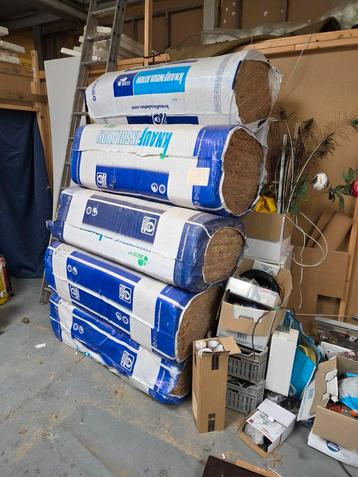 6 pakken Knauf Acoustifit glaswol isolatie beschikbaar voor biedingen