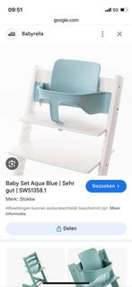 Babyset aqua blue, Kinderen en Baby's, Stoelverkleiner, Zo goed als nieuw, Meegroeistoel, Ophalen