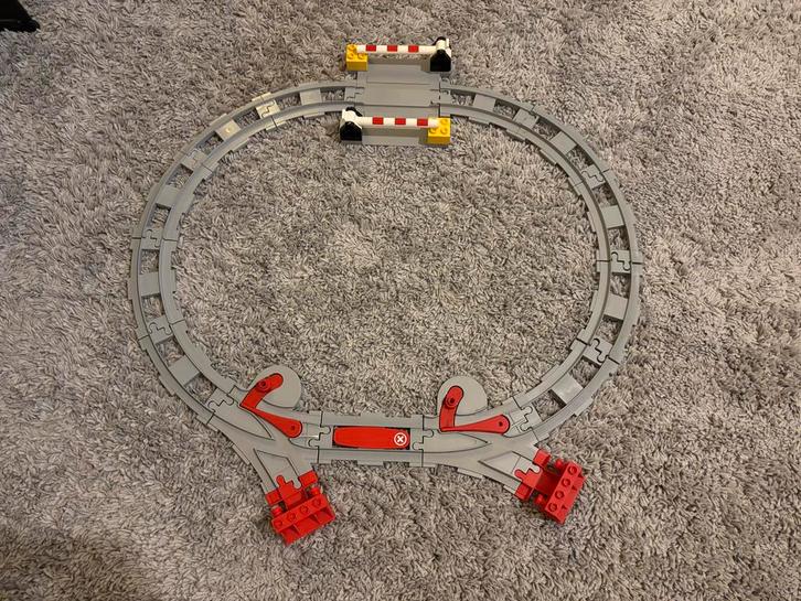 Lego Duplo 10882 Treinrails, Wissels & Overgang - Compleet!, Kinderen en Baby's, Speelgoed | Duplo en Lego, Zo goed als nieuw