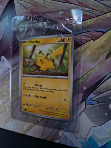 Pikachu 025/165 Pokemon Together Promo 151 Mew beschikbaar voor biedingen