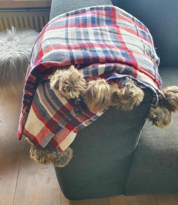 Nieuwe Kerstplaid 150x130cm beschikbaar voor biedingen