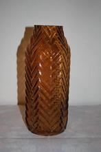 vaas  merk liboncoin amberbruin art deco, Ophalen