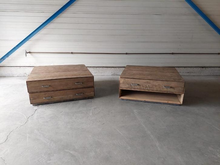 Riviera Maison Design salontafel draaibaar, Huis en Inrichting, Tafels | Salontafels, Zo goed als nieuw, Minder dan 50 cm, 50 tot 100 cm