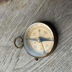 Antiek messing zakkompas., Ophalen of Verzenden