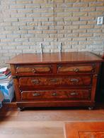 Ladenkast TV-kast dressoir notenhout, Ophalen, Gebruikt, 100 tot 150 cm, Klassiek