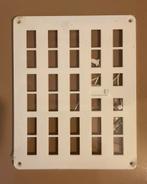 Nedco Schuifrooster 25X20CM M koord wit, Doe-het-zelf en Verbouw, Ophalen of Verzenden, Nieuw