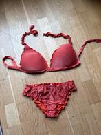 Calzedonia Cobey Bikini - Rood/Oranje - Maat M/C, Ophalen of Verzenden, Zo goed als nieuw, Oranje, Bikini