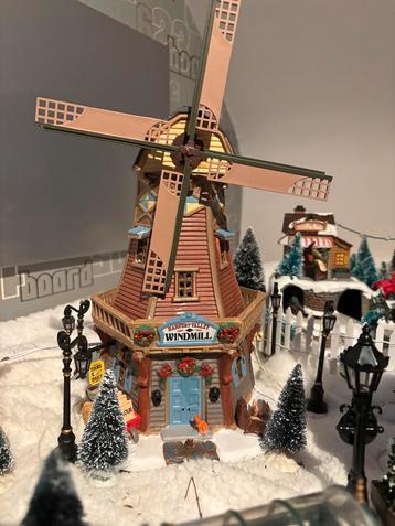 Uniek compleet Kerstdorp – alles werkend, inclusief Lemax! beschikbaar voor biedingen