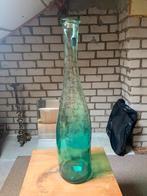 Glazen fles/vaas 80 cm hoog( maison ), Huis en Inrichting, Woonaccessoires | Vazen, Ophalen of Verzenden, Zo goed als nieuw