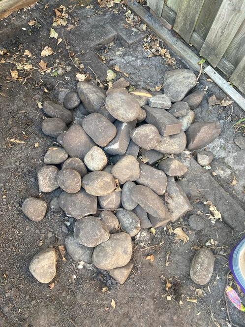 Tuin Stenen - Keien voor Tuinprojecten, Tuin en Terras, Grind, Keien en Split, Gebruikt, Kei, Grijs, Overige materialen, Ophalen