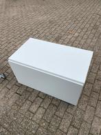Witte Opbergkist met Lade, Huis en Inrichting, Woonaccessoires | Kisten, Ophalen, Kunststof, Gebruikt, 50 tot 100 cm