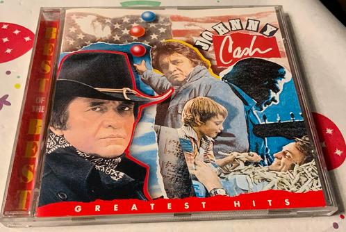 CD JOHNNY CASH GREATEST HITS 1995 COLUMBIA HOLLAND CARTER, Cd's en Dvd's, Cd's | Country en Western, Gebruikt, Ophalen of Verzenden