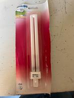 Philips PL Lamp 11W - Spaarlamp, Minder dan 30 watt, Soft of Flame, Nieuw, Bipin of Steekvoet