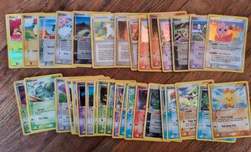 Pokémon verzameling 36 vintage stamped reverse holo's! beschikbaar voor biedingen