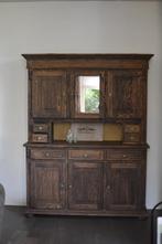 mooie landelijke buffetkast en secretaire, Ophalen, Gebruikt, 100 tot 150 cm, 200 cm of meer