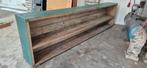 Steigerhouten dressoirkast langwerpig circa 2,50m x 0,40, Ophalen, Gebruikt, 25 tot 50 cm