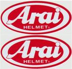 Arai Helmet sticker set #10, Ophalen of Verzenden