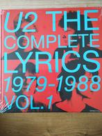 u2 the complete lyrics 1979-1988 vol 1, Nieuw, Verzenden