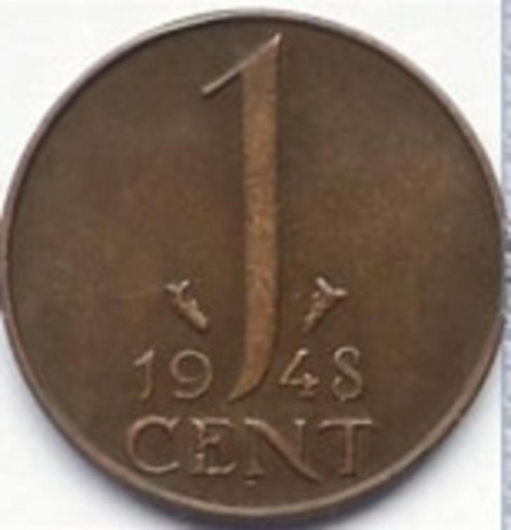 1 cent div jaren, Postzegels en Munten, Munten | Nederland, Losse munt, 1 cent, Koningin Juliana, Ophalen of Verzenden