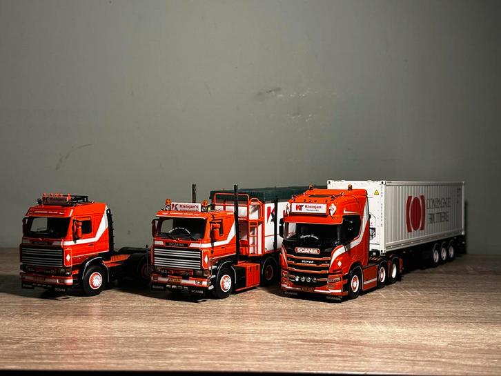 Kleinjan Aardappelhandel WSI Setje, Hobby en Vrije tijd, Modelauto's | 1:50, Nieuw, Bus of Vrachtwagen, Wsi, Ophalen of Verzenden
