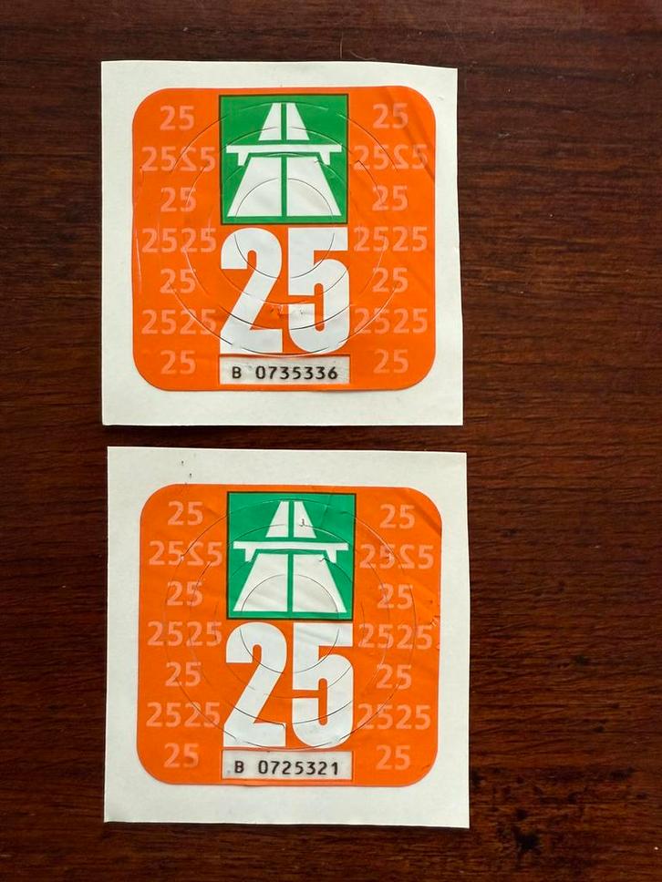 Vignet Zwitserland 2025, Tickets en Kaartjes, Autovignetten, Drie personen of meer