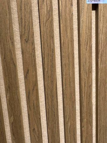 Akoestisch wandpaneel 275x60cm| Beige vilt|Showroom aanwezig beschikbaar voor biedingen