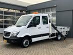 Mercedes-Benz Sprinter 513 CDI 130pk DC Laadkraan Hiab 017T, Auto's, Bestelauto's, Automaat, Stof, Gebruikt, 4 cilinders