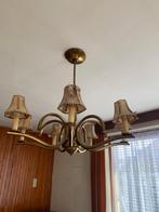 lamp hanglamp met armen met kapjes, Huis en Inrichting, Lampen | Hanglampen, Gebruikt, Metaal, 50 tot 75 cm, Ophalen