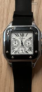 Cartier Santos 100 XL automaat nieuw, Overige merken, Staal, Polshorloge, Overige materialen