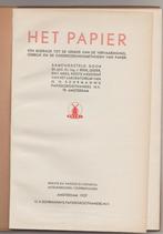 1937 ghb buhrmann uitgave het papier vervaardiging gebruik, Gelezen, Ophalen of Verzenden