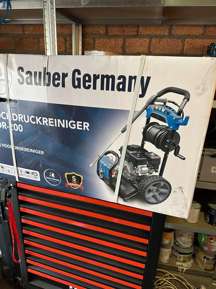 Hogedruk reiniger, Tuin en Terras, Hogedrukreinigers, Nieuw, Benzine, Ophalen