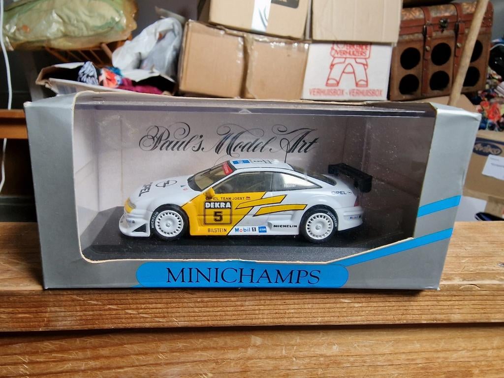 Opel Calibra modelauto, Hobby en Vrije tijd, Modelauto's | 1:18, Ophalen of Verzenden, Gebruikt, Auto, Overige merken