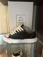 Maison Mihara Yasuhiro Peterson 23 OG Sole canvas low black, Zwart, Ophalen of Verzenden, Maison mihara, Sneakers of Gympen