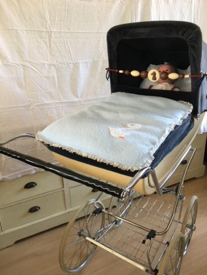 60 jaren kinderwagen merk unilando, Antiek en Kunst, Curiosa en Brocante, Ophalen