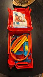 Hotwheels racebaan met koffer, Ophalen of Verzenden, Zo goed als nieuw, Elektrisch, Hot Wheels
