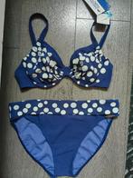 SUNFLAIR GLOEDNIEUW  BIKINI IN MT 40 TOP 80 B, Ophalen of Verzenden, Nieuw, Blauw, Bikini