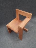 Rietveld stoel, Huis en Inrichting, Stoelen, Ophalen, Gebruikt, Bruin, Eén