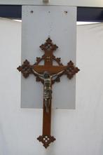 Kruisbeeld / Crucifix ( Gotische gesneden, Antiek en Kunst, Ophalen of Verzenden