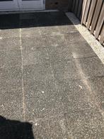 grinttegels 50x50x6 - 110 stuks, Ophalen, Gebruikt, 10 m² of meer, Beton