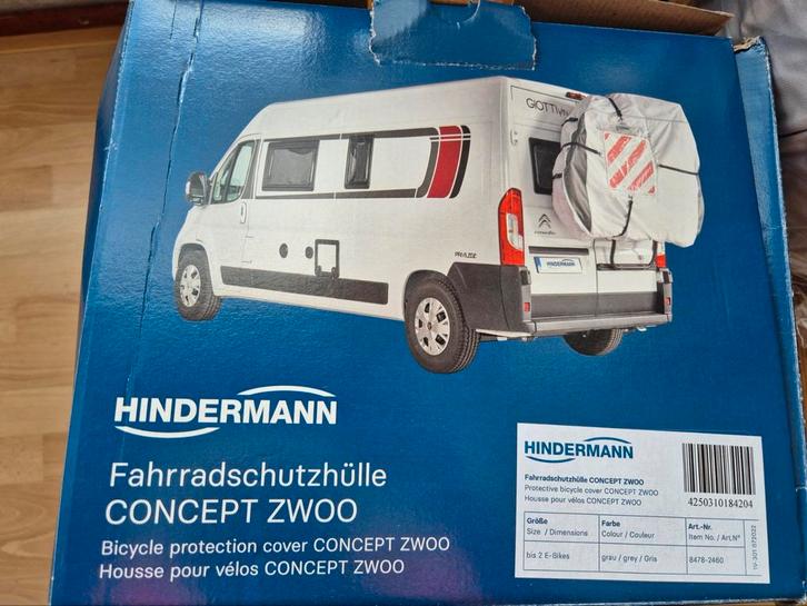 Hindermann Fietsendrager beschermhoes, Caravans en Kamperen, Camper-accessoires, Nieuw, Ophalen of Verzenden