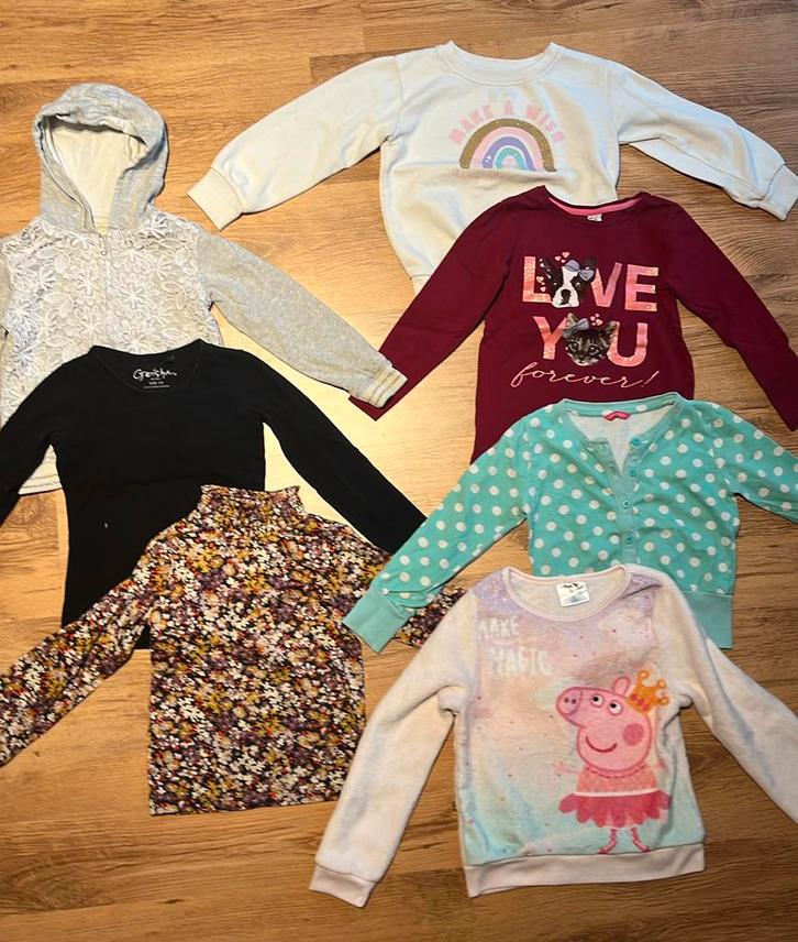 Groot pakket meisjeskleding maat 116, Kinderen en Baby's, Kinderkleding | Kinder-kledingpakketten, Zo goed als nieuw, Maat 116